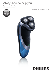 Bruksanvisning Philips AT941 AquaTouch Barbermaskin