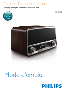 Mode d’emploi Philips OR7200 Radio