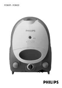 Kullanım kılavuzu Philips FC8438 CityLine Elektrikli süpürge