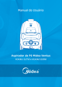 Manual Midea VCA361 Aspirador