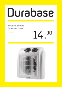 Manuale Durabase 7176.090 Termoventilatore