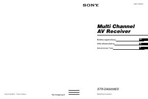 Handleiding Sony STR-DA5200ES Receiver