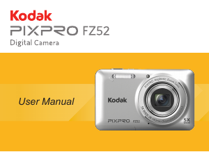 Manual Kodak PixPro FZ52 Digital Camera