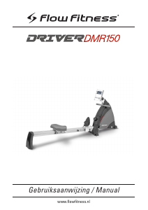 Handleiding Flow Fitness Driver DMR150 Roeimachine