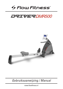 Handleiding Flow Fitness Driver DMR300 Roeimachine