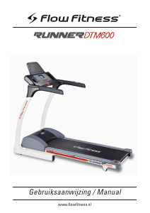 Bruksanvisning Flow Fitness Runner DTM600 Löpband