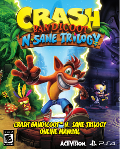 Handleiding Sony PlayStation 4 Crash Bandicoot N.Sane Trilogy