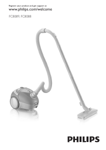 Bruksanvisning Philips FC8088 Dammsugare