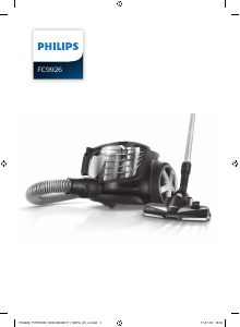 Kullanım kılavuzu Philips FC9926 Elektrikli süpürge