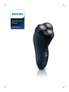 Manuale Philips AT620 AquaTouch Rasoio elettrico