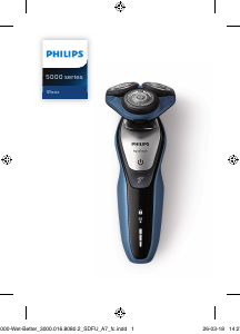Bruksanvisning Philips S5620 AquaTouch Barbermaskin
