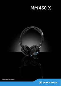 Bedienungsanleitung Sennheiser MM 450-X Travel Kopfhörer