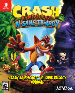 Handleiding Nintendo Switch Crash Bandicoot N.Sane Trilogy