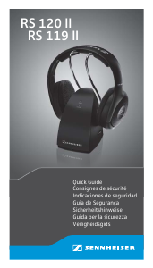 Bedienungsanleitung Sennheiser RS 120 II Kopfhörer