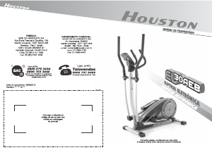 Manual Houston Fitness EL30AEB Bicicleta elíptica