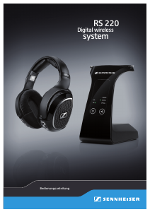 Bedienungsanleitung Sennheiser RS 220 Kopfhörer