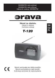 Návod Orava T-120 Rádio