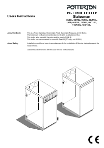 Manual Potterton Statesman 130/150L Boiler