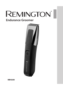 Manuale Remington MB4200 Endurance Regolabarba