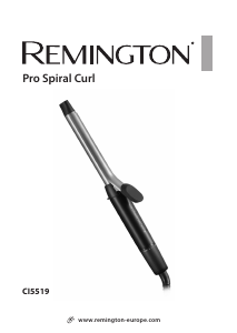 Instrukcja Remington CI5519 Pro Spiral Curl Lokówka