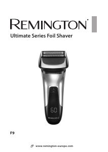 Kullanım kılavuzu Remington XF9000 Ultimate Series Tıraş makinesi