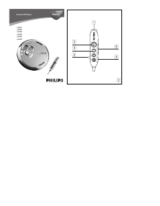 Manual de uso Philips AX5301 Discman