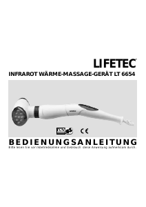 Bedienungsanleitung Lifetec LT 6654 Massagegerät