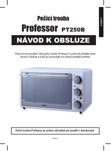 Manuál Professor PT250B Trouba