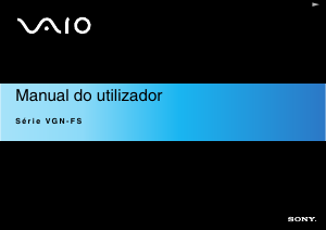 Manual Sony Vaio VGN-FS115Z Computador portátil