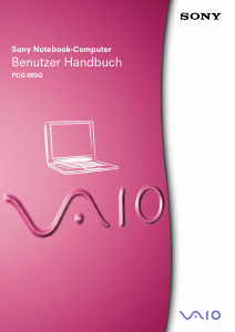 Bedienungsanleitung Sony Vaio PCG-505G Notebook