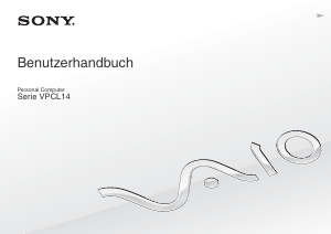 Bedienungsanleitung Sony Vaio VPCL14M1E Notebook