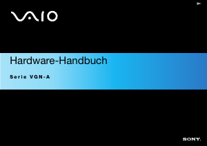Bedienungsanleitung Sony Vaio VGN-A297XP Notebook