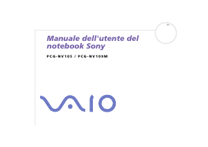 Manuale Sony Vaio PCG-NV105 Notebook