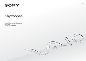 Käyttöohje Sony Vaio VPCEC4A4E Kannettava tietokone