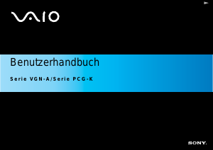 Bedienungsanleitung Sony Vaio VGN-A317M Notebook
