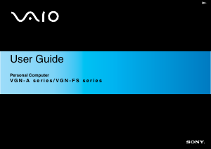 Bruksanvisning Sony Vaio VGN-FS215B Bärbar dator