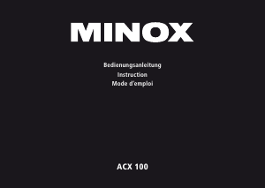 Bedienungsanleitung MINOX ACX 100 Action-cam