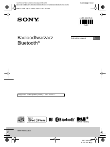 Instrukcja Sony MEX-N6000BD Radio samochodowe