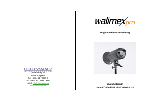 Bedienungsanleitung WalimexPro VC-200 Plus Blitz