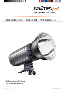 Manuale WalimexPro VC-500 Excellence Flash