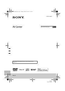 Manual Sony XAV-65 Auto-rádio