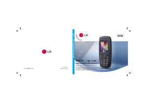 Manual LG KG110 Mobile Phone