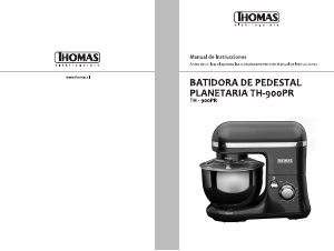 Manual de uso Thomas TH-900PR Batidora de pie