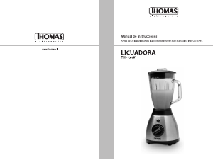 Manual de uso Thomas TH-501V Batidora