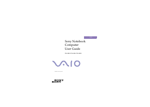Bruksanvisning Sony Vaio PCG-F400 Bärbar dator