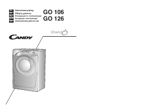 Handleiding Candy GrandO GO 106 Wasmachine