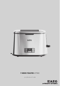 Manual AEG AT7800-U Toaster