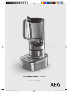 Manual AEG SB9300-U Blender