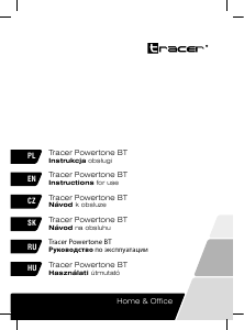 Handleiding Tracer Powertone BT Luidspreker