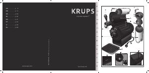Mode d’emploi Krups VB641810 The Sub Compact Système de tireuse